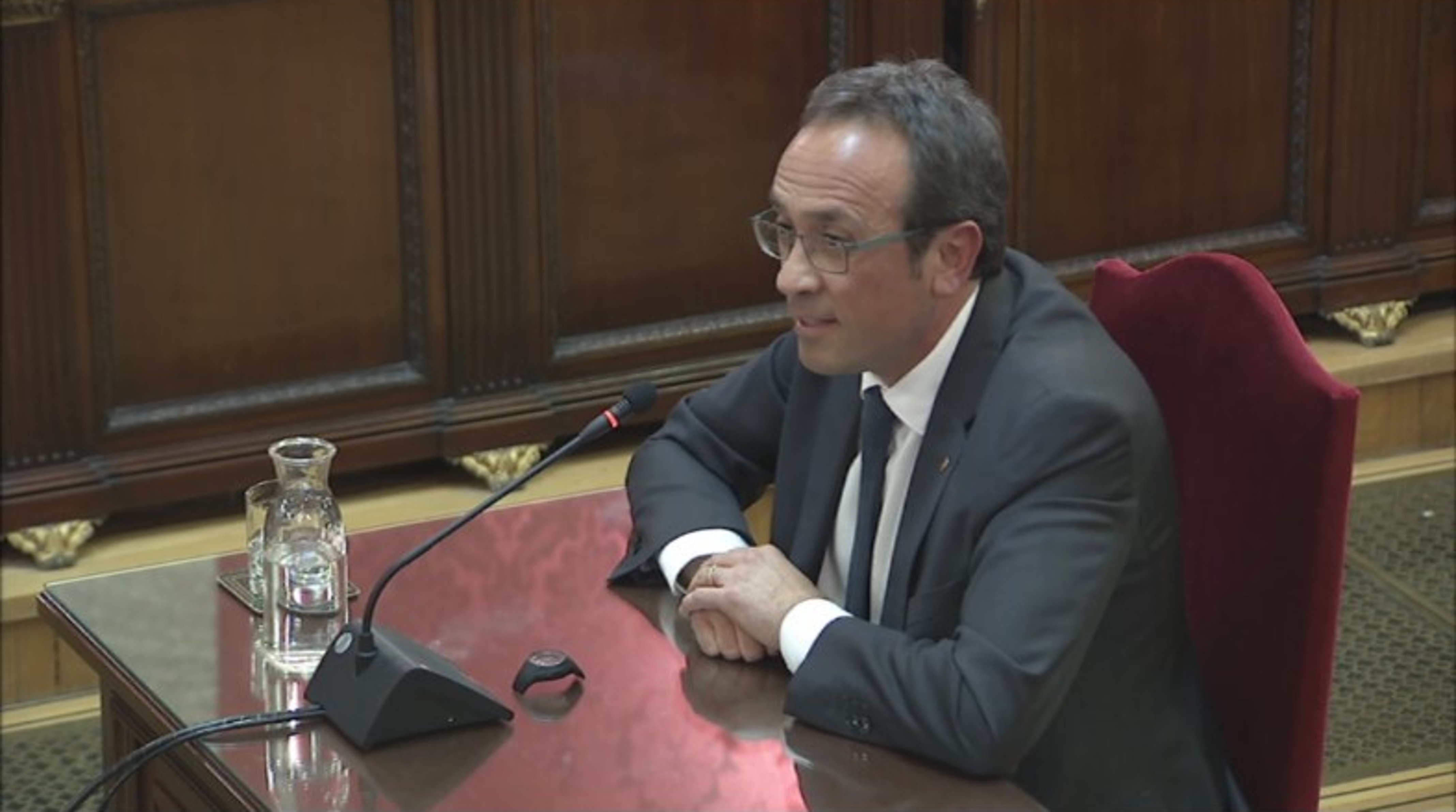 Josep Rull giving his closing statement in Spain's Supreme Court on June 12, 2019 (Supreme Court)